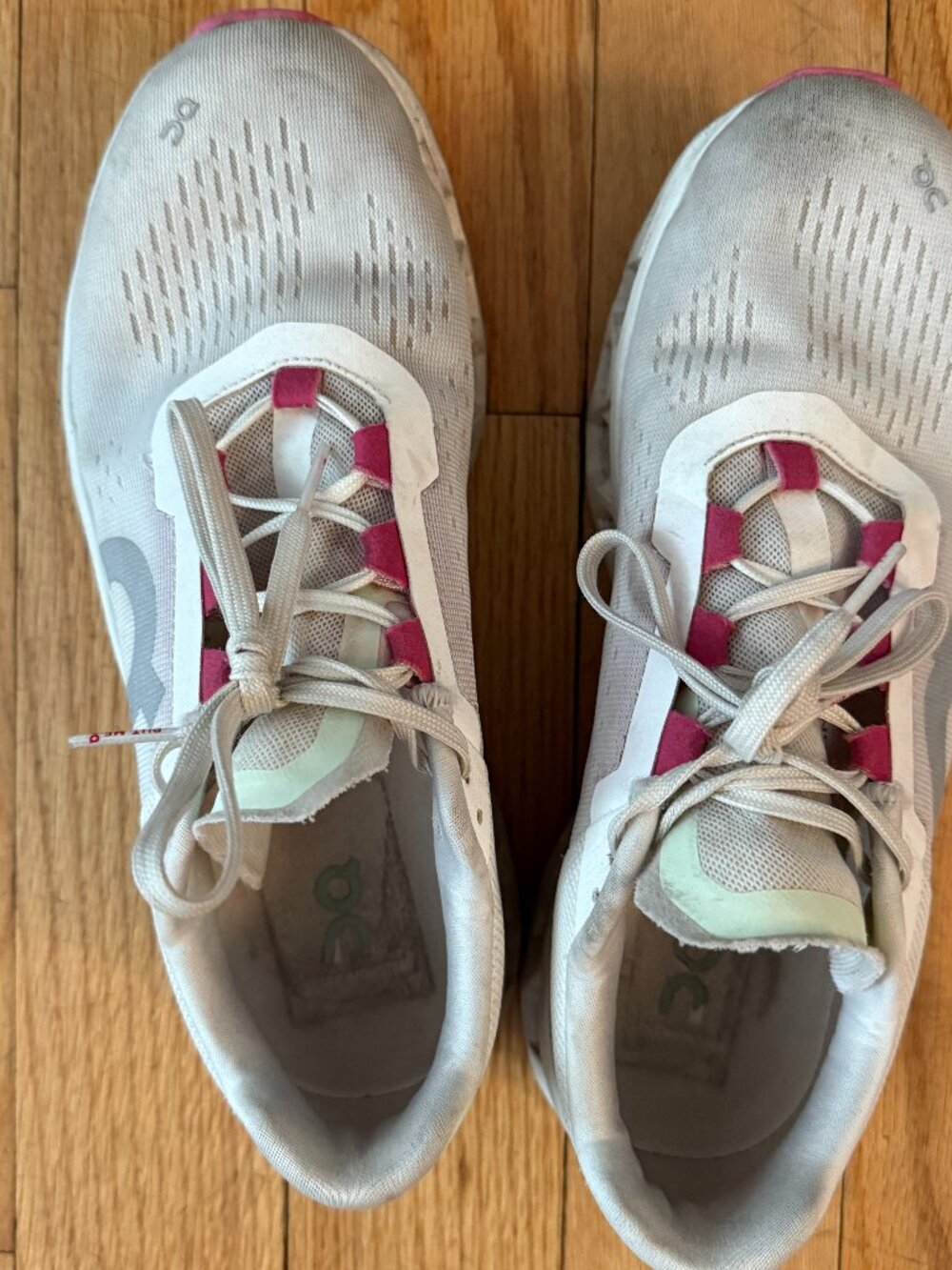 On running sneakers